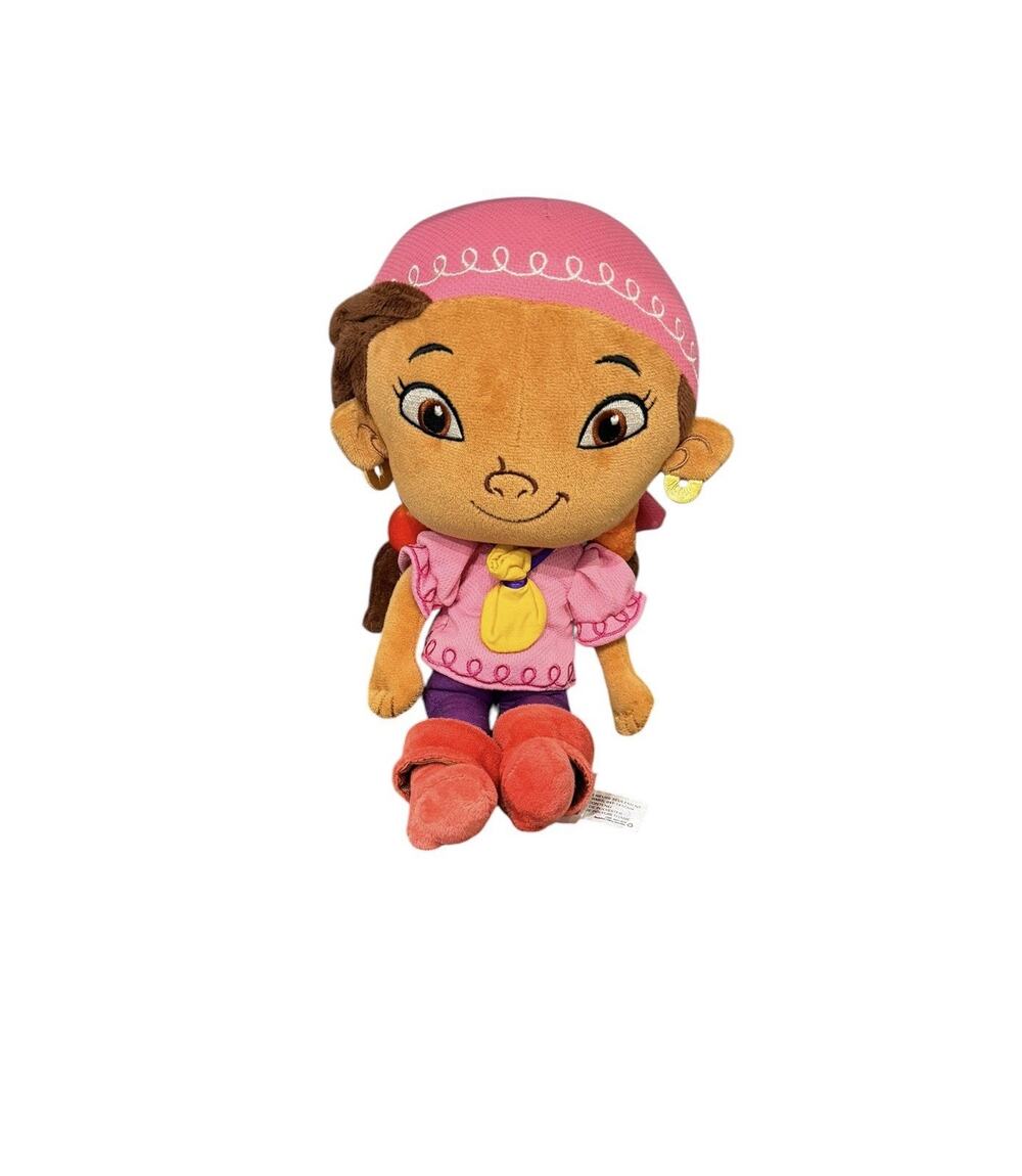 Disney Store Jake and the Neverland Pirates Izzy 12” Plush Stuffed Toy